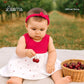 MON CHERI DRESS WITH HEADBAND SET FOR INFANTS (0-12 MOS)