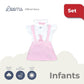 BAKER BLOUSE AND SUSPENDER SKIRT WITH HEADBAND SET FOR INFANTS (0-12 MOS)