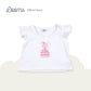 BAKER BLOUSE AND SUSPENDER SKIRT WITH HEADBAND SET FOR INFANTS (0-12 MOS)