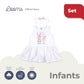 BAKER DRESS WITH HEADBAND SET FOR INFANTS (0-12 MOS)