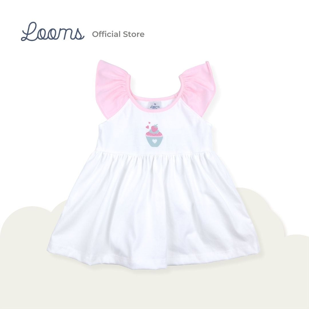BAKER SHORT DRESS AND PANTY SET FOR INFANTS (0-12 MOS)