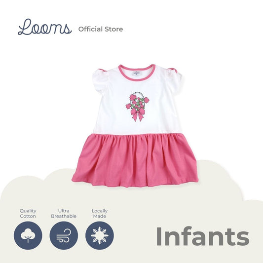 DITSY DRESS FOR INFANTS (0-12 MOS)