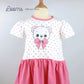 TEDDY DRESS FOR INFANTS (0-12 MOS)
