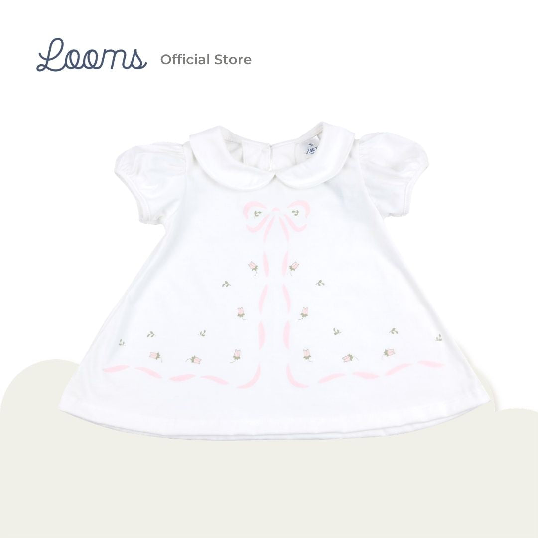 ST. ANNE DRESS AND PANTY SET FOR INFANTS (0-12 MOS)