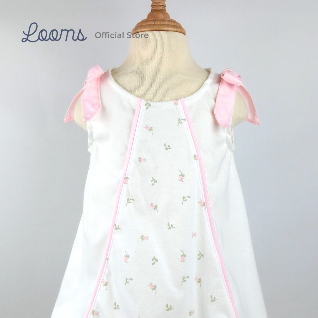 ST. ANNE DRESS AND BLOOMER SHORTS SET FOR INFANTS (0-12 MOS)