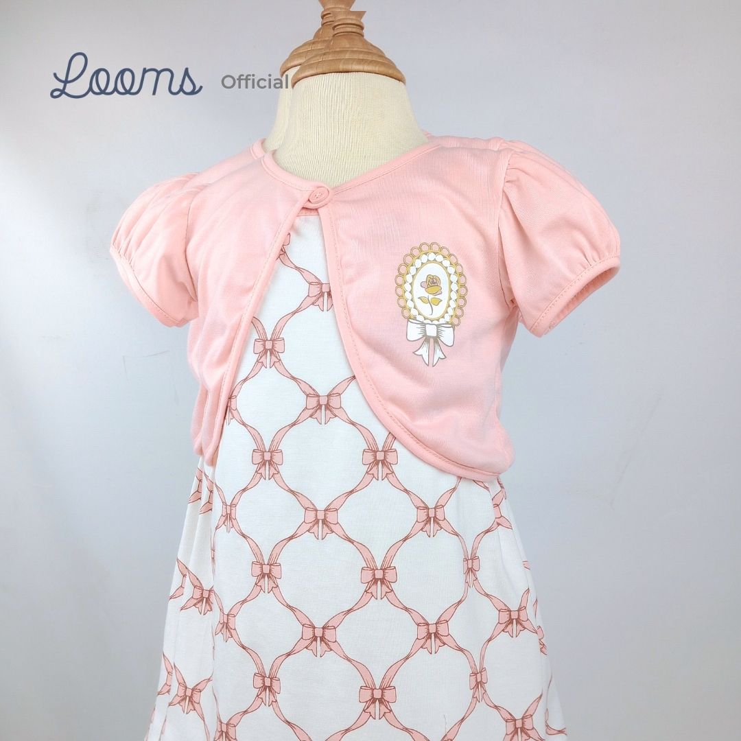 JUANA DRESS WITH BOLERO SET FOR INFANTS (0-12 MOS)