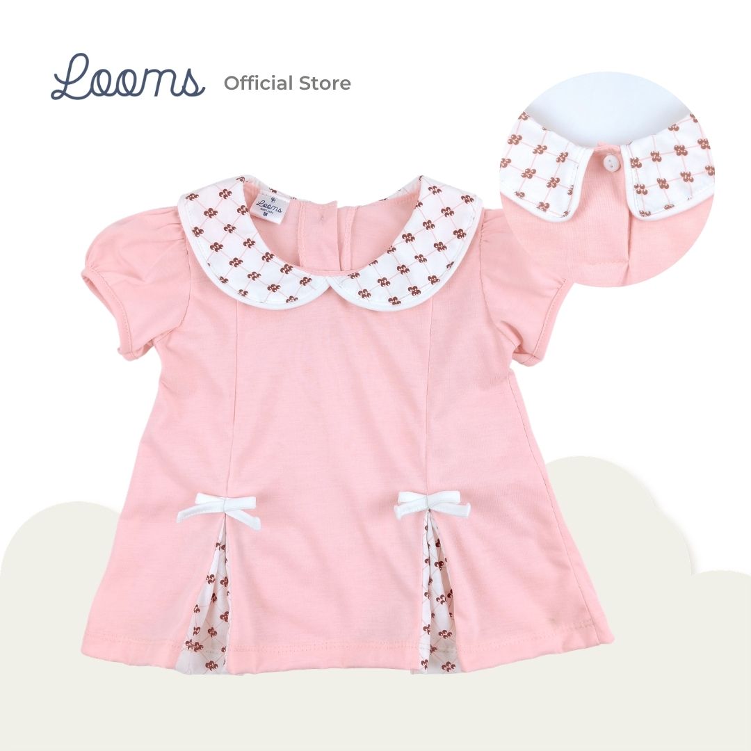 SUNDAY SHORT DRESS AND PANTY SET FOR INFANTS