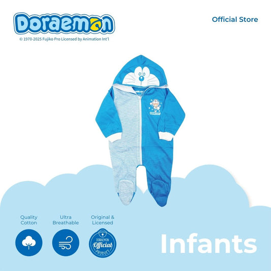 DORAEMON GLEE HOODED FROGSUIT FOR NEWBORN (0-6 MOS)
