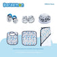 DORAEMON PUZZLED BONNET 1 PC. FOR NEWBORN