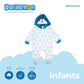 DORAEMON FAMILY HOODED FROGSUIT FOR NEWBORN (0-6 MOS)