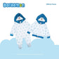 DORAEMON FAMILY HOODED SWEATER FOR NEWBORN (0-6 MOS)