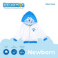 DORAEMON BLUES HOODED SWEATER FOR NEWBORN (0-6 MOS)