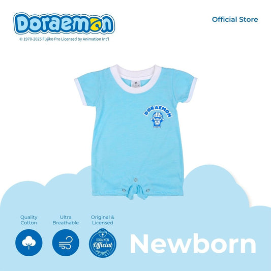 DORAEMON BLUES ROMPER FOR NEWBORN (0-6 MOS)