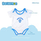 DORAEMON BLUES ONESIE AND SHORTS SET FOR NEWBORN (0-6 MOS)