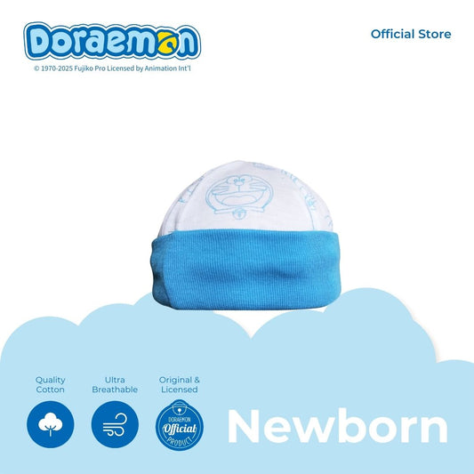 DORAEMON FAMILY BONNET FOR NEWBORN 0-6 MONTHS