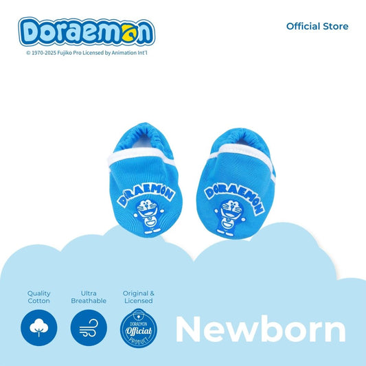 DORAEMON BLUES BOOTIES 1 PAIR FOR NEWBORN
