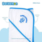 DORAEMON BLUES RECEIVING HOODED BLANKET FOR NEWBORN