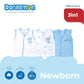 DORAEMON SWEETS 3 IN 1 SLEEVELESS TOP FOR NEWBORN (0-6 MOS)
