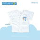 DORAEMON TOMODACHI 3 IN 1 SHORT SLEEVED TOP FOR NEWBORN (0-6 MOS)