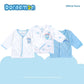 DORAEMON SWEETS 3 IN 1 LONG SLEEVED TOP FOR NEWBORN (0-6 MOS)
