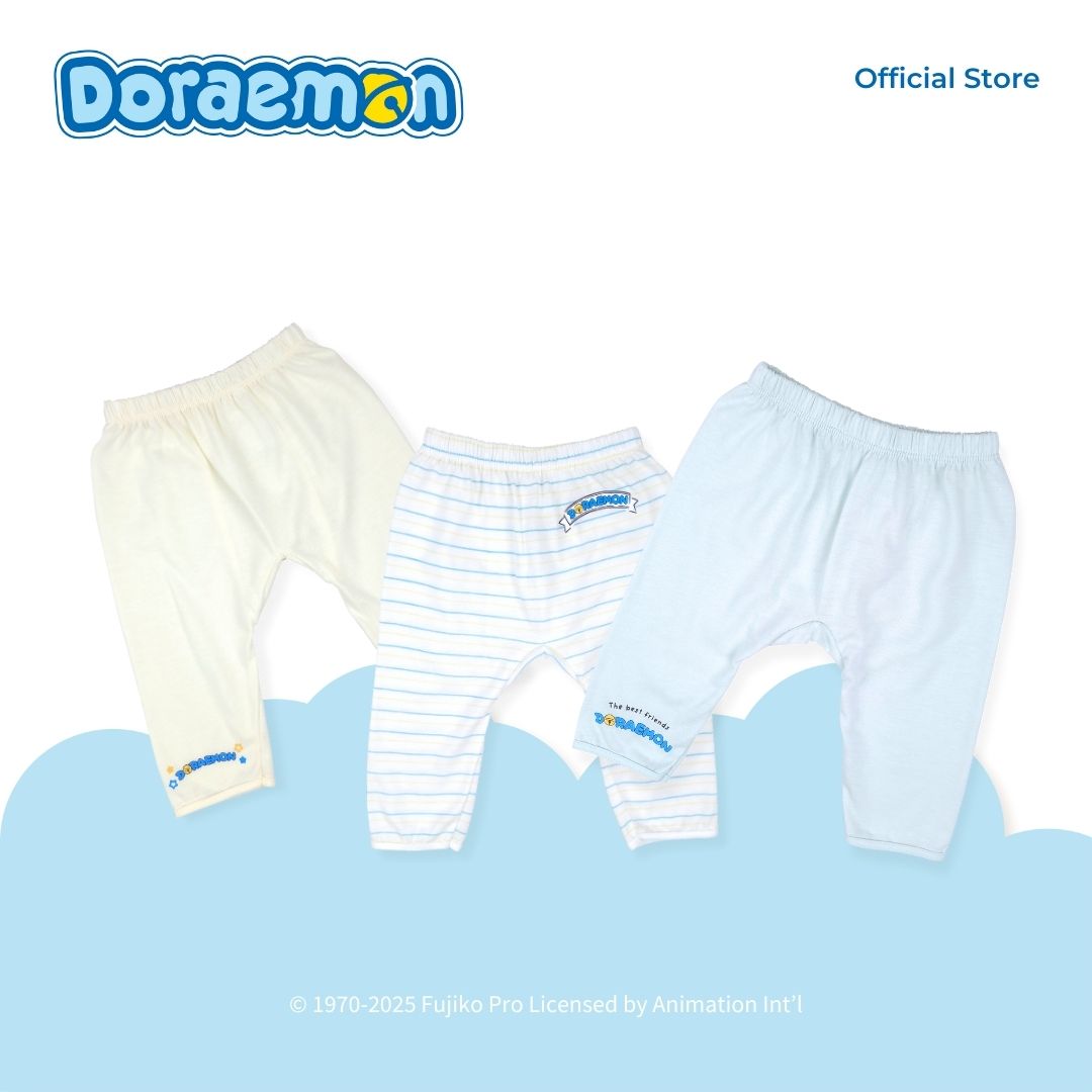 DORAEMON TOMODACHI 3 IN 1 DIAPER PAJAMA FOR NEWBORN (0-6 MOS)