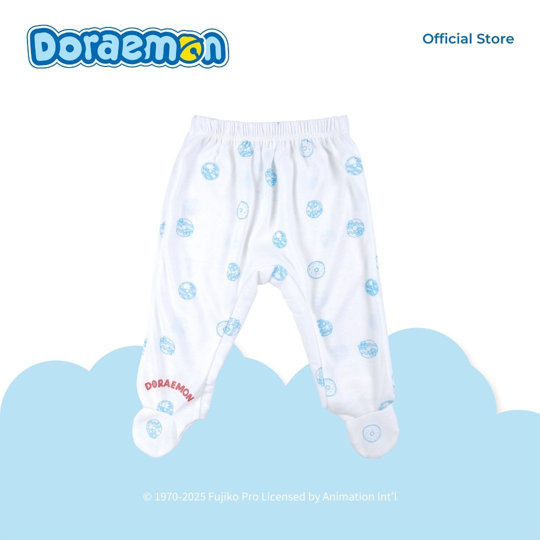 DORAEMON SWEETS 3 IN 1 FOOTED PAJAMA FOR NEWBORN (0-6 MOS)