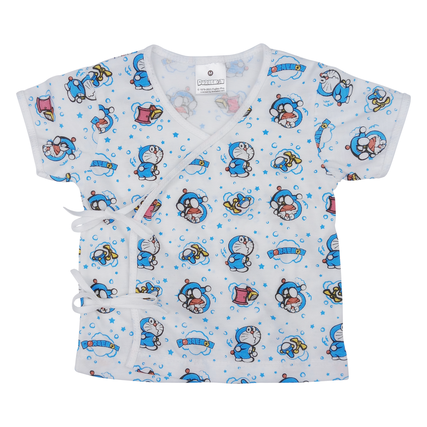 DORAEMON GADGETS 3IN1 SHORTSLEEVED TIESIDE FOR NEWBORN