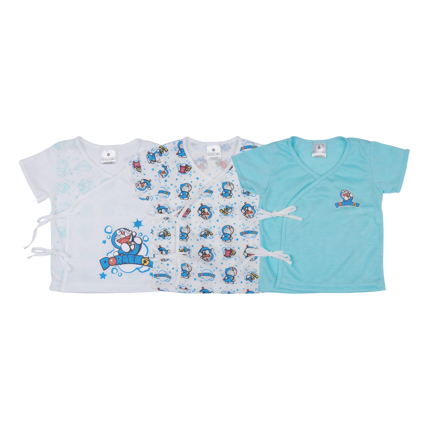 DORAEMON GADGETS 3IN1 SHORTSLEEVED TIESIDE FOR NEWBORN