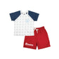 DORAEMON BADGE TSHIRT AND SHORTS FOR TODDLERS