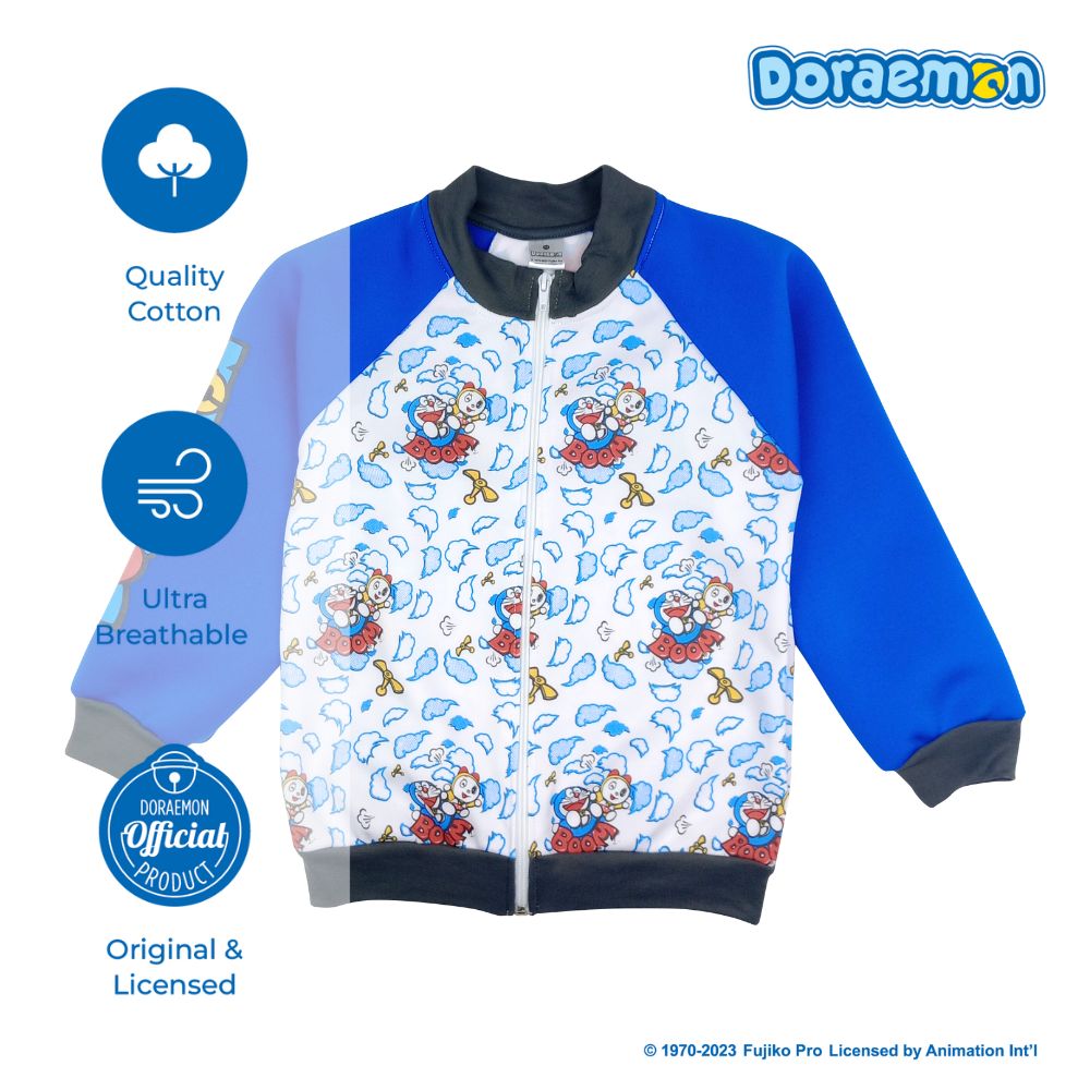 DORAEMON BOOM VARSITY JACKET FOR KIDS (5-8 YRS OLD)