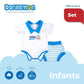 DORAEMON DESSERTS ONESIE AND BRIEF SET FOR INFANTS (3-12 MOS)