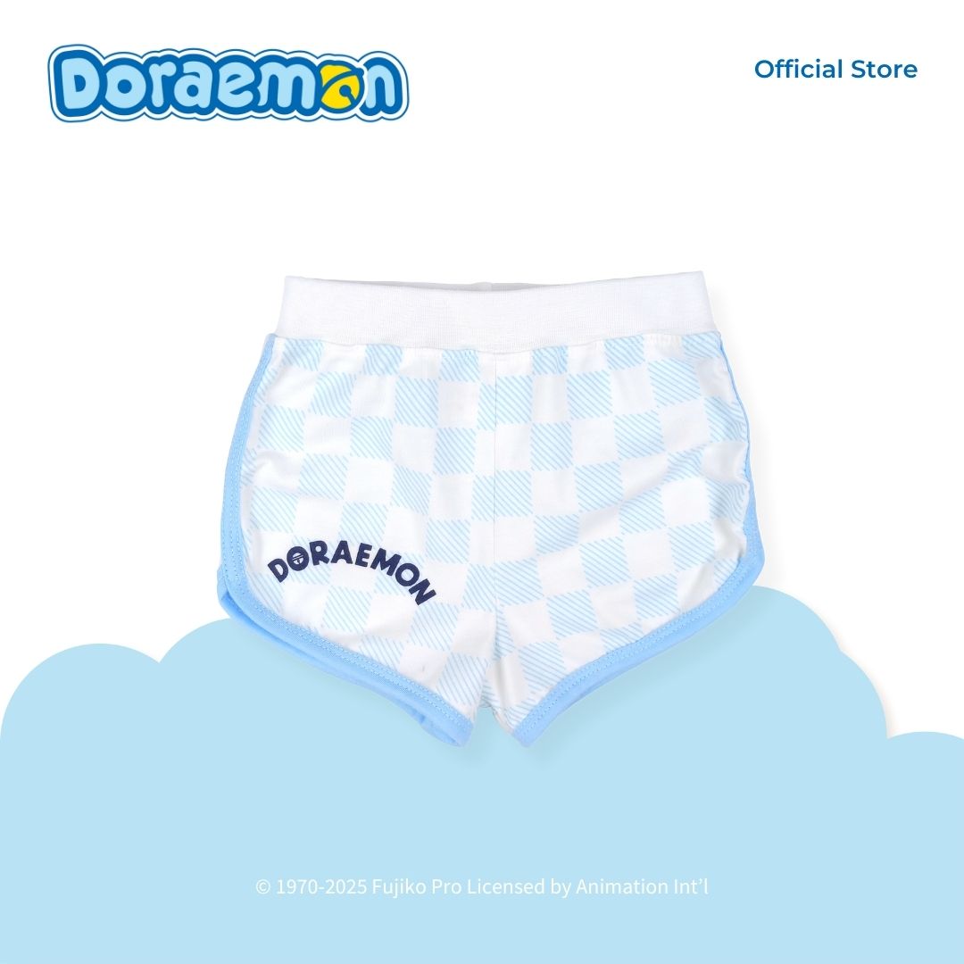 DORAEMON SWEET GADGETS MUSCLE SHIRT AND SHORTS SET FOR INFANTS (3-12 MOS)