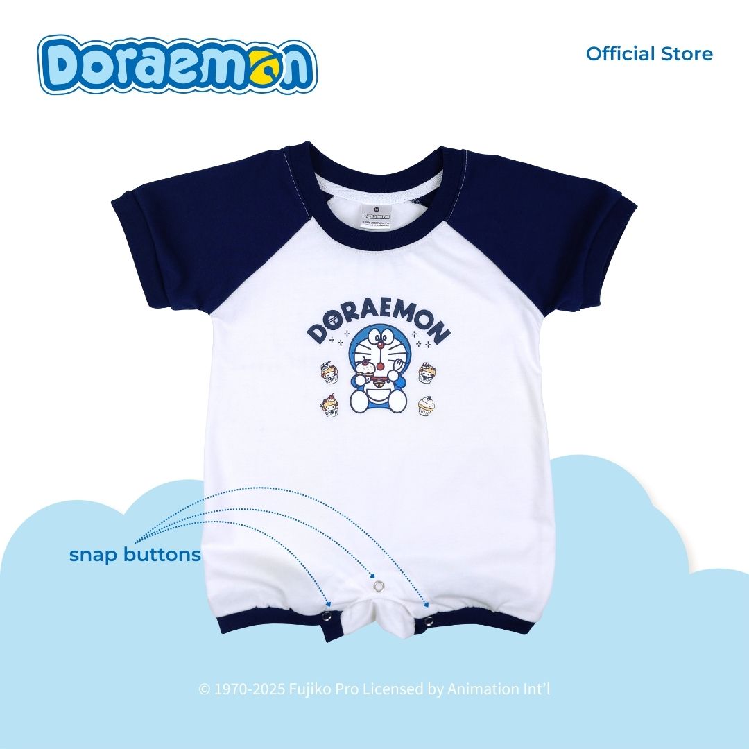 DORAEMON SWEET GADGETS ONESIE FOR INFANTS (3-12 MOS)