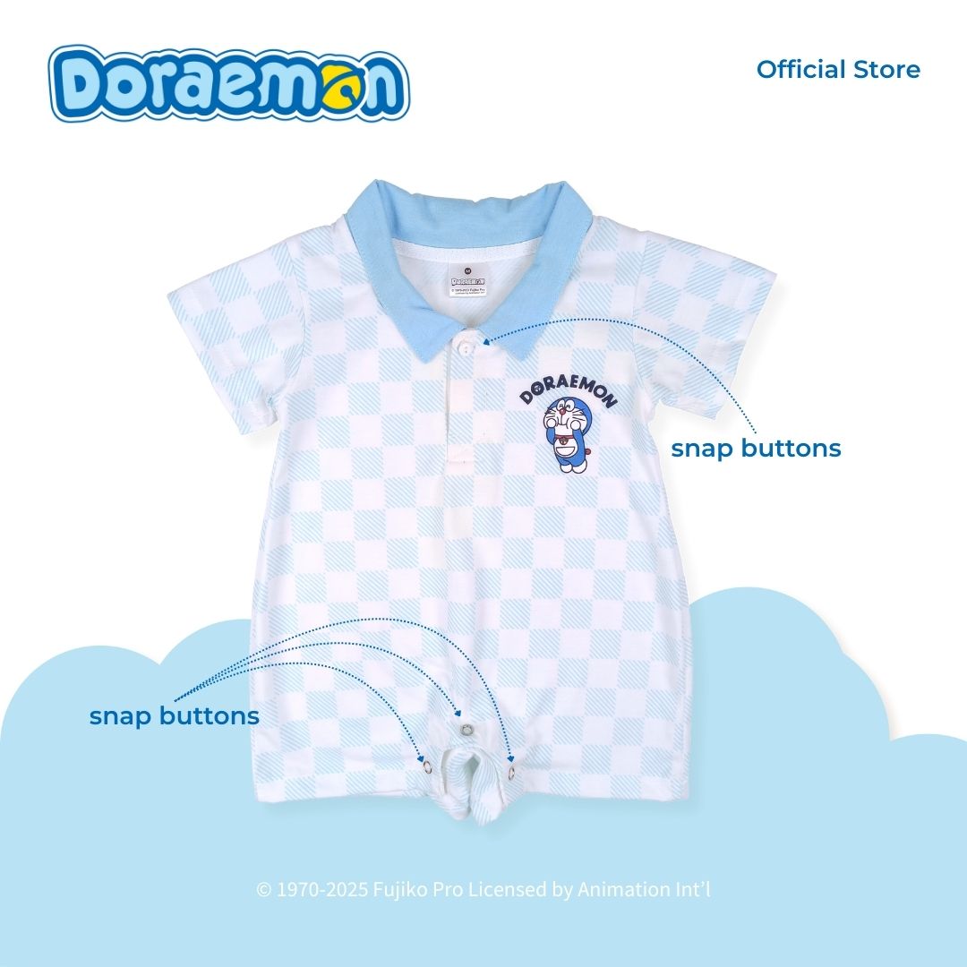 DORAEMON SWEET GADGETS ROMPER FOR INFANTS (3-12 MOS)