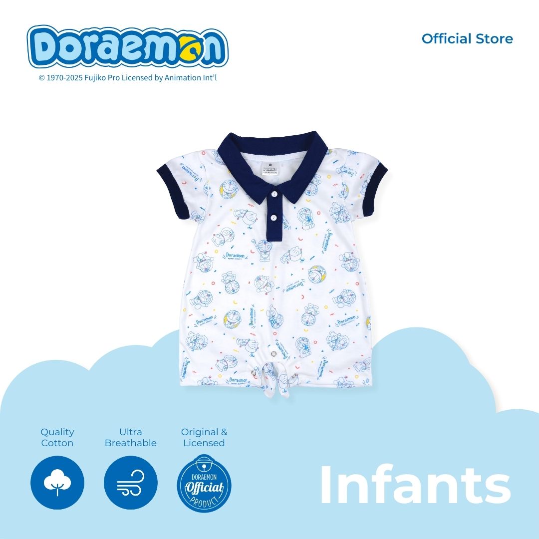 DORAEMON GAJETTO ROMPER FOR INFANTS (3-12 MOS)