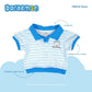 DORAEMON TANOSHI POLO SHIRT AND SHORTS SET FOR INFANTS (3-12 MOS)