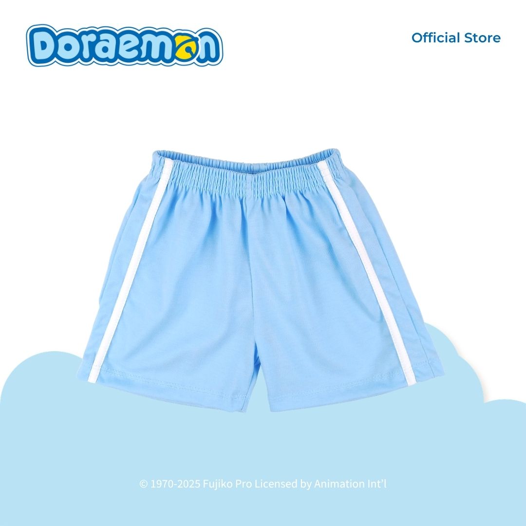 DORAEMON KUMO T-SHIRT AND SHORTS SET FOR INFANTS (3-12 MOS)