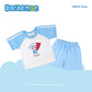 DORAEMON KUMO T-SHIRT AND SHORTS SET FOR INFANTS (3-12 MOS)