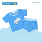 DORAEMON ODOROKI T-SHIRT AND SHORTS SET FOR INFANTS (3-12 MOS)
