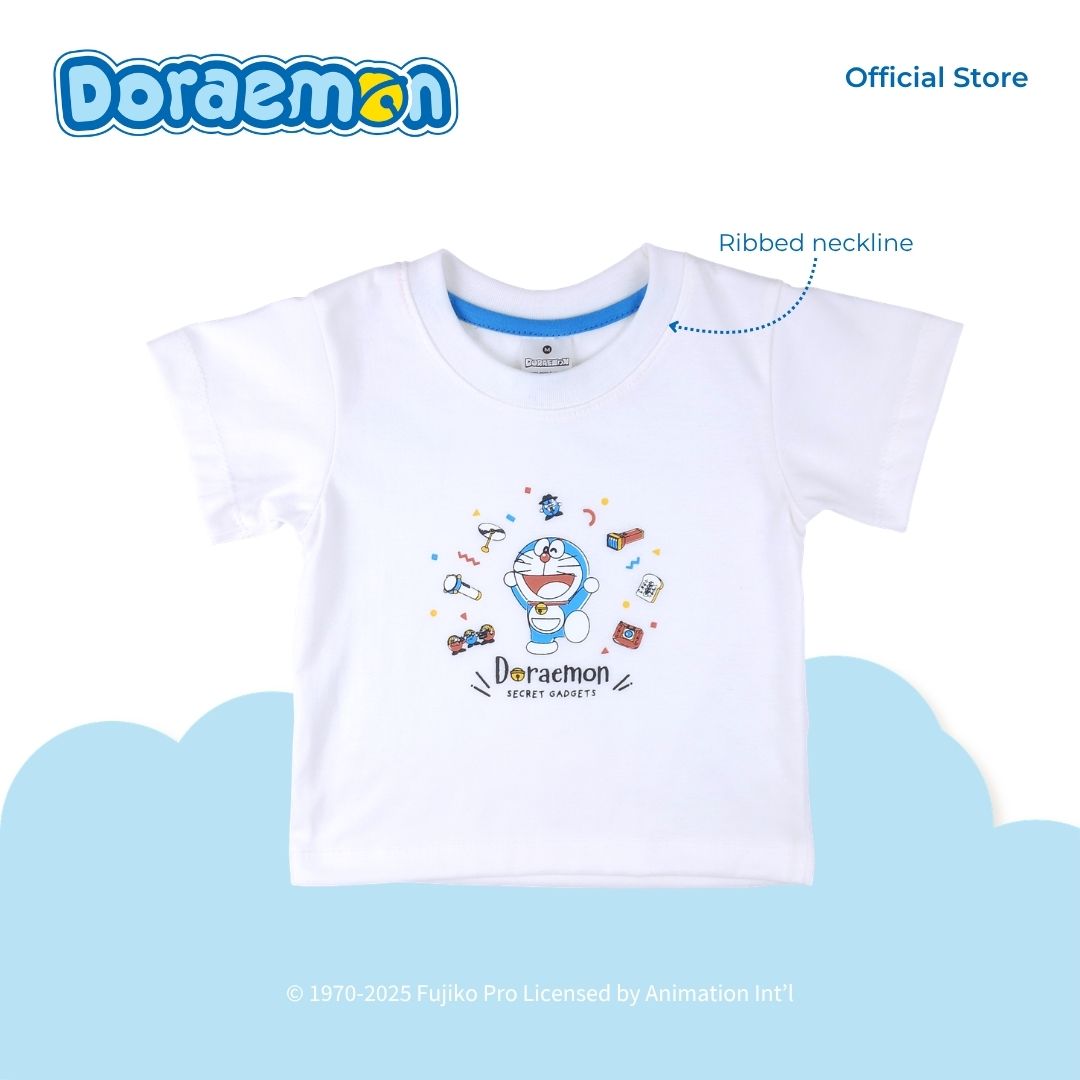 DORAEMON YOKINA 1 T-SHIRT AND SHORTS SET FOR INFANTS (3-12 MOS)