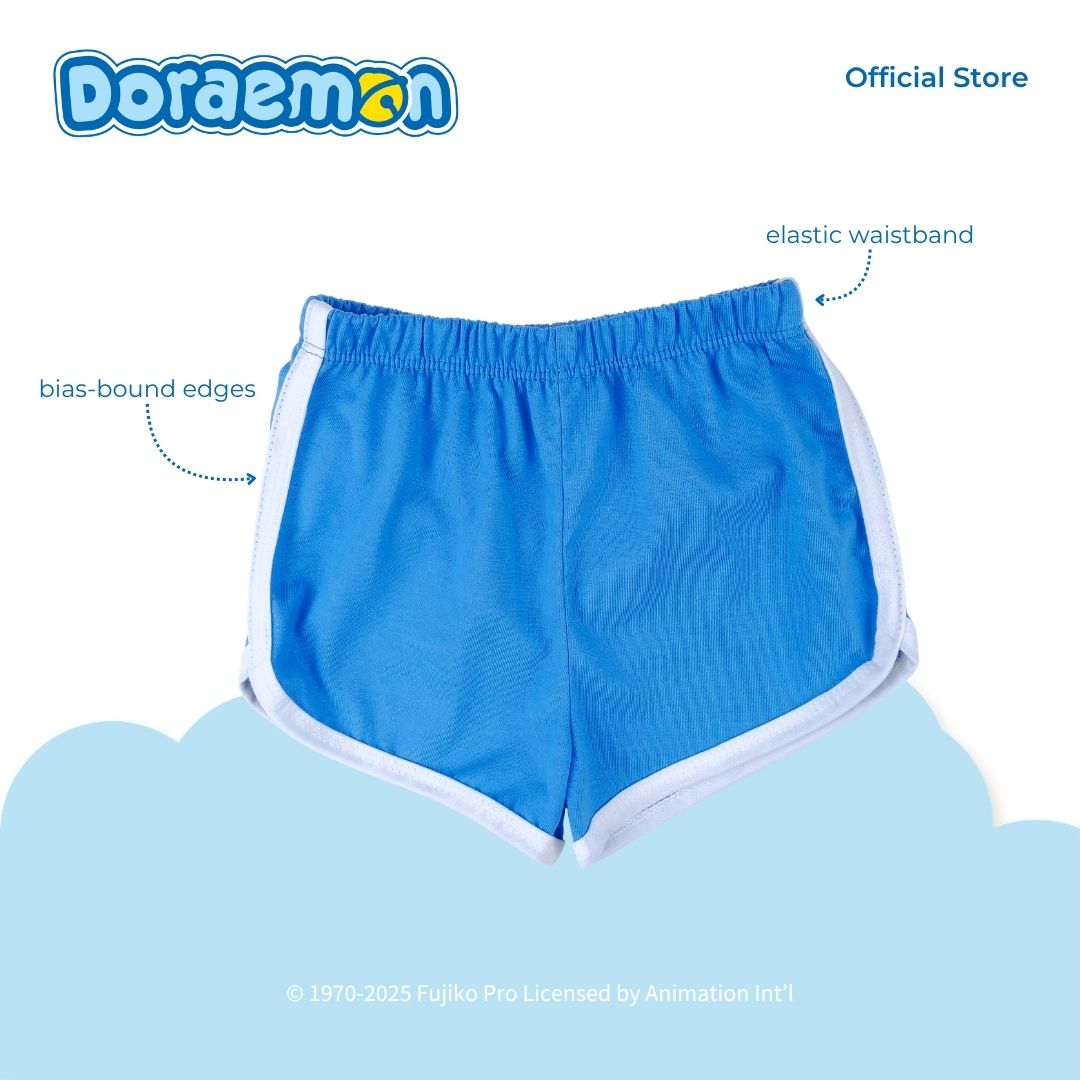 DORAEMON YOKINA 1 T-SHIRT AND SHORTS SET FOR INFANTS (3-12 MOS)