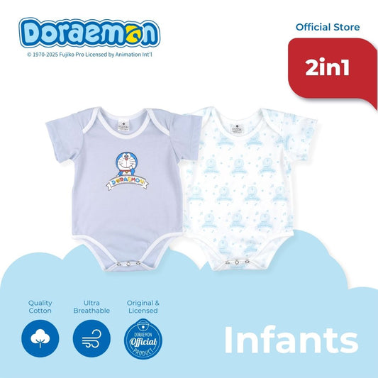 DORAEMON BANA 2 IN 1 PACK ONESIE FOR INFANTS (3-12 MOS)
