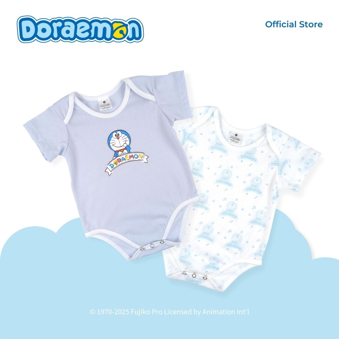 DORAEMON BANA 2 IN 1 PACK ONESIE FOR INFANTS (3-12 MOS)