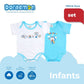 DORAEMON SAKASU 2 IN 1 PACK ONESIE FOR INFANTS (3-12 MOS)