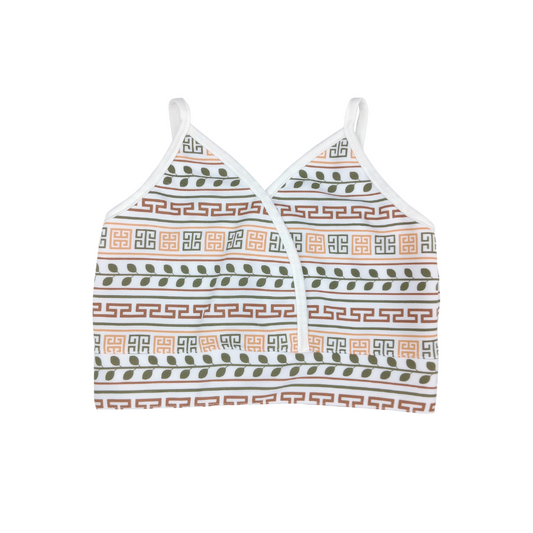 GREEK STRAP CROP TOP FOR KIDS (4-10 YRS OLD)