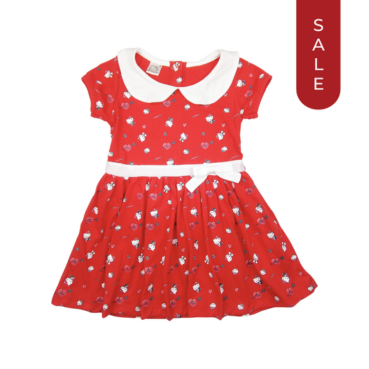 HELLO KITTY BITTERSWEET DRESS FOR TODDLERS (1-3 YRS OLD)