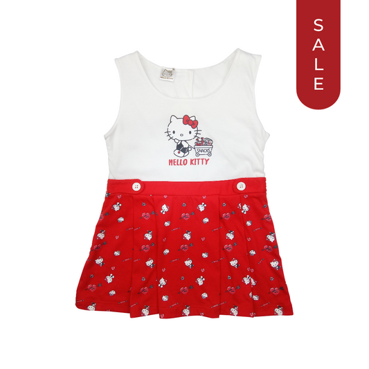 HELLO KITTY BITTERSWEET DRESS FOR TODDLERS (1-3 YRS OLD)