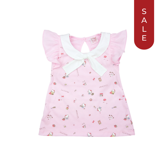 HELLO KITTY FAIR DRESS FOR INFANTS  (3-12 MONTHS)