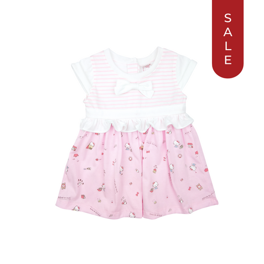 HELLO KITTY FAIR DRESS FOR INFANTS  (3-12 MONTHS)