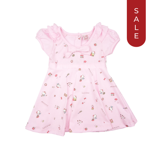 HELLO KITTY FAIR DRESS FOR INFANTS (3-12 MONTHS)